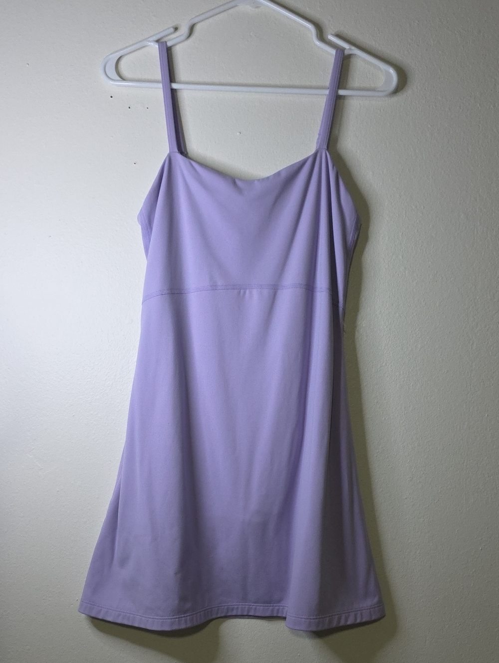 Aritzia TnAction Lavender Mini Athletic Dress With Built In Shorts